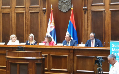 10. jul 2019. Predsednica Narodne skupštine Maja Gojković na otvaranju Konferencije „Science Meets Parliaments“